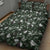 Cardinal Christmas Green Quilt Bed Set Xmas Pattern - Wonder Print Shop