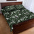 Cardinal Christmas Green Quilt Bed Set Xmas Pattern - Wonder Print Shop