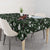 Cardinal Christmas Green Tablecloth Xmas Pattern - Wonder Print Shop