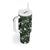 Cardinal Christmas Green Tumbler With Handle Xmas Pattern - Wonder Print Shop
