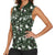 Cardinal Christmas Green Women Sleeveless Polo Shirt Xmas Pattern - Wonder Print Shop