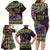 Personalized Mardi Gras Family Matching Long Sleeve Bodycon Dress and Hawaiian Shirt Luxury Mask Fleur De Lis - Wonder Print Shop