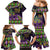 Personalized Mardi Gras Family Matching Mermaid Dress and Hawaiian Shirt Luxury Mask Fleur De Lis - Wonder Print Shop