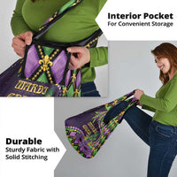 Mardi Gras Grocery Bag Luxury Mask Fleur De Lis
