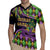 Personalized Mardi Gras Rugby Jersey Luxury Mask Fleur De Lis - Wonder Print Shop