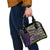 Mardi Gras Shoulder Handbag Luxury Mask Fleur De Lis