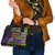 Mardi Gras Shoulder Handbag Luxury Mask Fleur De Lis