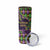 Personalized Mardi Gras Skinny Tumbler Luxury Mask Fleur De Lis - Wonder Print Shop