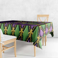 Mardi Gras Tablecloth Luxury Mask Fleur De Lis - Wonder Print Shop