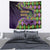 Mardi Gras Tapestry Luxury Mask Fleur De Lis - Wonder Print Shop