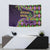 Mardi Gras Tapestry Luxury Mask Fleur De Lis - Wonder Print Shop