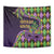 Mardi Gras Tapestry Luxury Mask Fleur De Lis - Wonder Print Shop