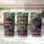 Personalized Mardi Gras Tumbler Cup Luxury Mask Fleur De Lis - Wonder Print Shop