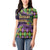 Personalized Mardi Gras Women Polo Shirt Luxury Mask Fleur De Lis - Wonder Print Shop
