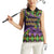 Personalized Mardi Gras Women Sleeveless Polo Shirt Luxury Mask Fleur De Lis - Wonder Print Shop