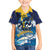 Personalized Barbados God Of The Sea Family Matching Short Sleeve Bodycon Dress and Hawaiian Shirt Bajan Flying Fish Special Version - Wonder Print Shop
