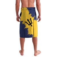 Personalized Barbados God Of The Sea Lavalava Bajan Flying Fish Special Version - Wonder Print Shop