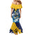 Personalized Barbados God Of The Sea Mermaid Dress Bajan Flying Fish Special Version - Wonder Print Shop