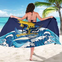 Barbados God Of The Sea Sarong Bajan Flying Fish Special Version - Wonder Print Shop