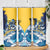 Personalized Barbados God Of The Sea Skinny Tumbler Bajan Flying Fish Special Version - Wonder Print Shop