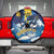 Barbados God Of The Sea Spare Tire Cover Bajan Flying Fish Special Version - Wonder Print Shop