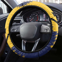 Barbados God Of The Sea Steering Wheel Cover Bajan Flying Fish Special Version - Wonder Print Shop