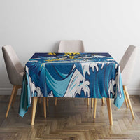 Barbados God Of The Sea Tablecloth Bajan Flying Fish Special Version - Wonder Print Shop