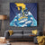 Barbados God Of The Sea Tapestry Bajan Flying Fish Special Version - Wonder Print Shop