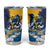 Personalized Barbados God Of The Sea Tumbler Cup Bajan Flying Fish Special Version - Wonder Print Shop