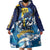 Personalized Barbados God Of The Sea Wearable Blanket Hoodie Bajan Flying Fish Special Version - Wonder Print Shop