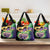 Mardi Gras Grocery Bag Carnival Feathers Masks