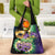 Mardi Gras Grocery Bag Carnival Feathers Masks
