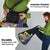 Mardi Gras Grocery Bag Carnival Feathers Masks