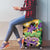Personalized Mardi Gras Luggage Cover Carnival Feathers Masks