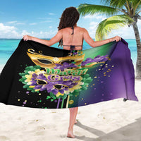 Mardi Gras Sarong Carnival Feathers Masks - Wonder Print Shop