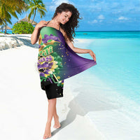 Mardi Gras Sarong Carnival Feathers Masks - Wonder Print Shop