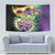 Mardi Gras Tapestry Carnival Feathers Masks - Wonder Print Shop