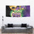 Mardi Gras Tapestry Carnival Feathers Masks - Wonder Print Shop