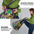 Mardi Gras Grocery Bag Gold Mask Unique Style