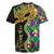 Personalized Mardi Gras Rugby Jersey Gold Mask Unique Style - Wonder Print Shop