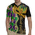 Personalized Mardi Gras Rugby Jersey Gold Mask Unique Style - Wonder Print Shop