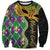 Personalized Mardi Gras Sweatshirt Gold Mask Unique Style - Wonder Print Shop
