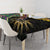 Mardi Gras Tablecloth Gold Mask Unique Style - Wonder Print Shop