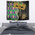 Mardi Gras Tapestry Gold Mask Unique Style - Wonder Print Shop