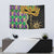 Mardi Gras Tapestry Gold Mask Unique Style - Wonder Print Shop