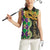 Personalized Mardi Gras Women Sleeveless Polo Shirt Gold Mask Unique Style - Wonder Print Shop