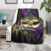 Let The Good Times Roll Mardi Gras Blanket Special Version