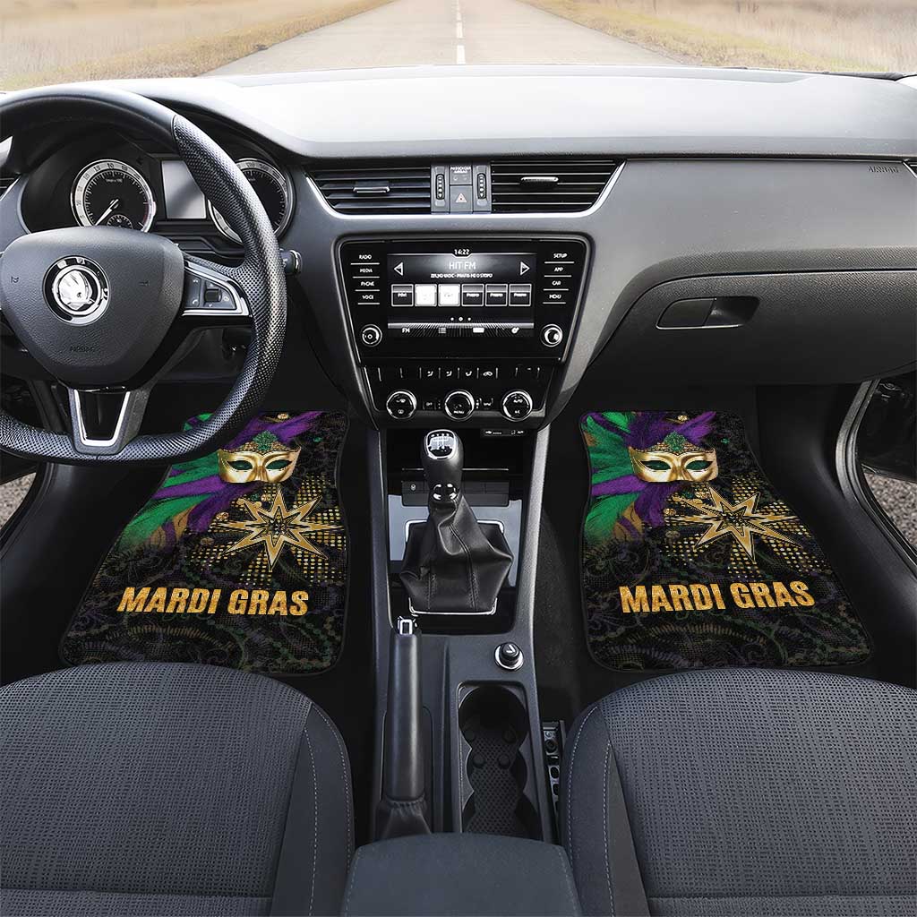 Let The Good Times Roll Mardi Gras Car Mats Special Version