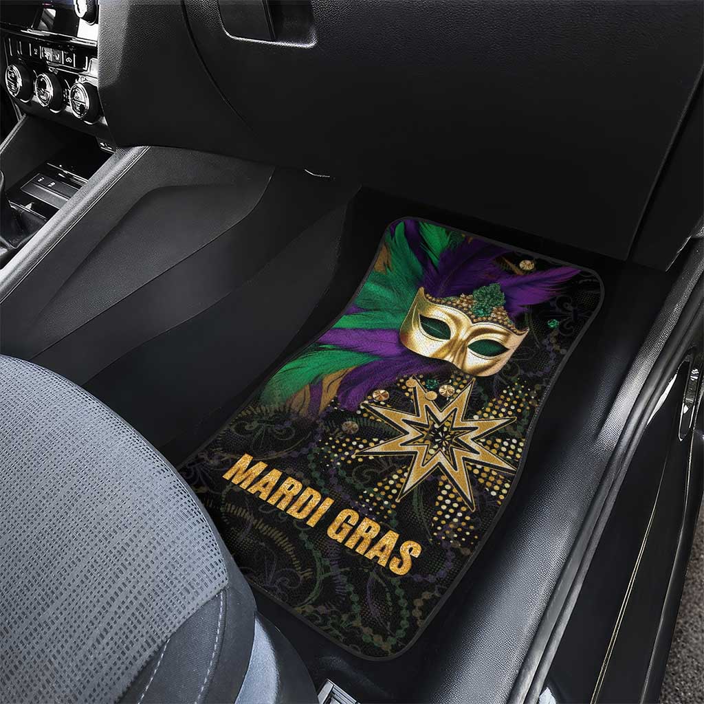 Let The Good Times Roll Mardi Gras Car Mats Special Version