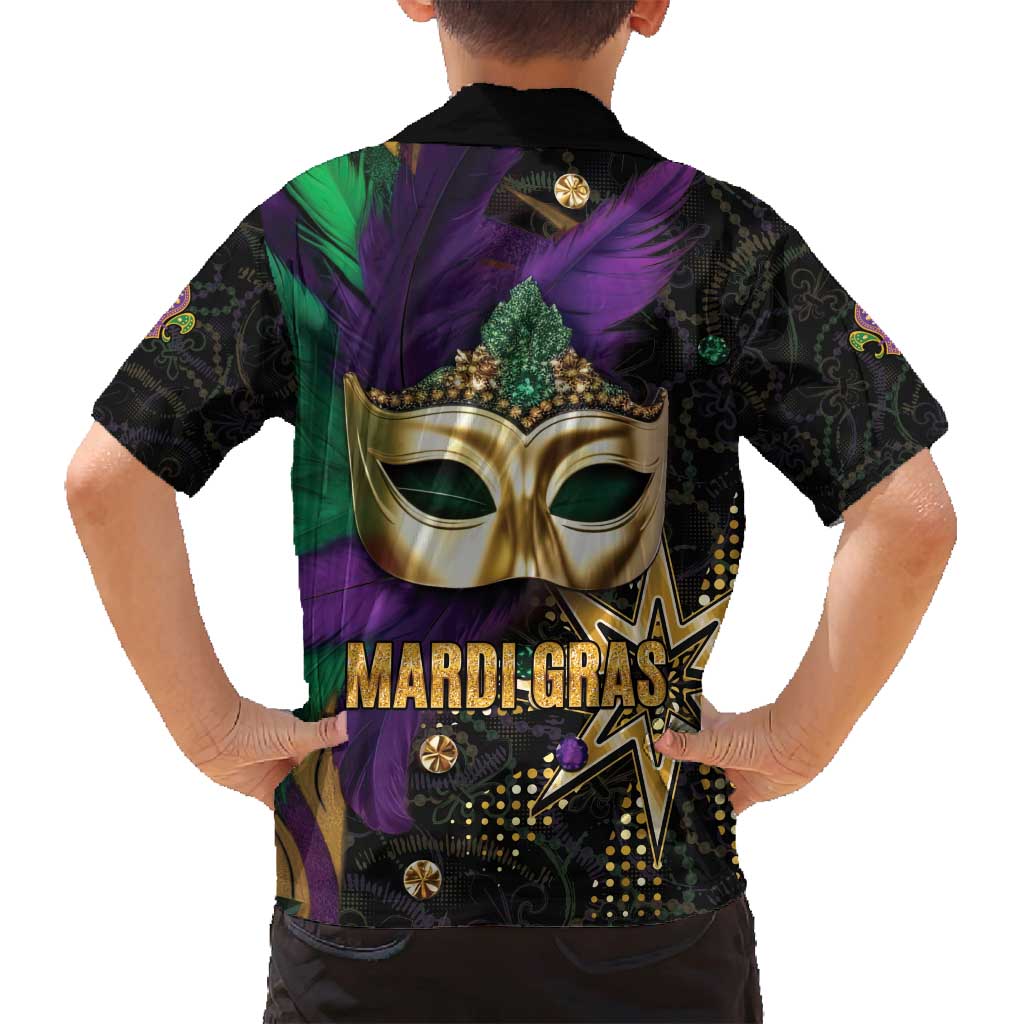 Let The Good Times Roll Mardi Gras Family Matching Puletasi and Hawaiian Shirt Special Version